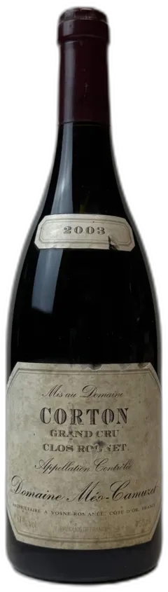 photos du vin Meo-Camuzet Corton Grand Cru Clos Rognet 2003