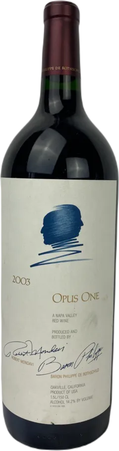 photo du vin Opus One 2003