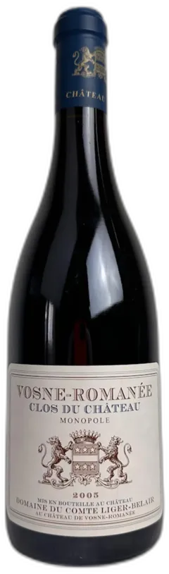illustration du vin Domaine du Comte Liger-Belair Vosne-Romanée Clos du Château Monopole 2005