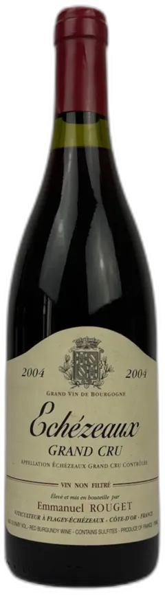 photo du vin Emmanuel Rouget Echezeaux Grand Cru 2004