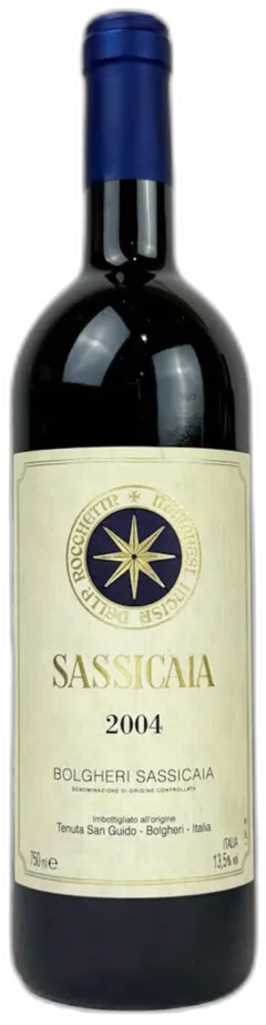 illustration du vin Tenuta San Guido Bolgheri Sassicaia 2004