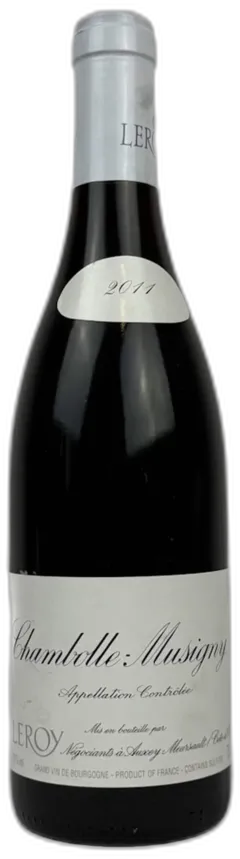 capture du vin Leroy Chambolle-Musigny 2011
