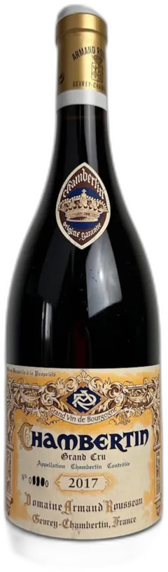 photos du vin Domaine Armand Rousseau Chambertin Grand Cru 2017