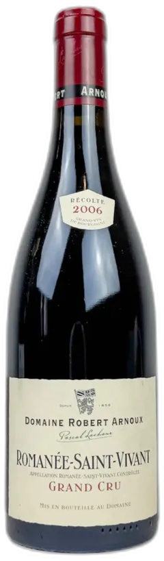 vue du vin Domaine Robert Arnoux Romanée-Saint-Vivant Grand Cru 2006