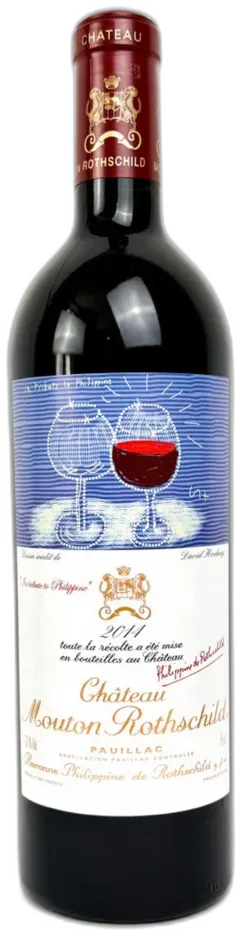 photo du vin Château Mouton Rothschild 2014