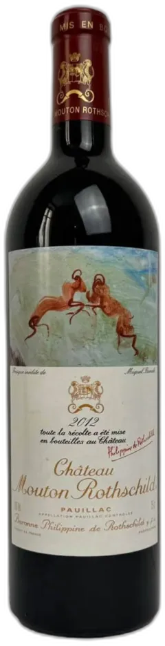 photos du vin Chateau Mouton Rothschild 2012