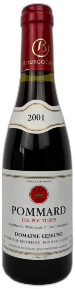 photo du vin Pommard les Poutures Premier Cru 2001