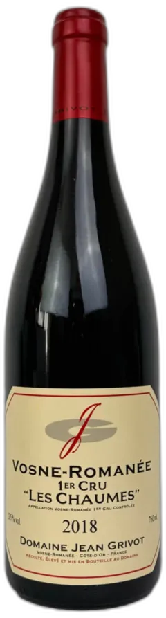 capture du vin Vosne-Romanee les Chaumes Premier Cru 2018