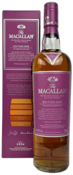 photo du vin Macallan Édition no 5