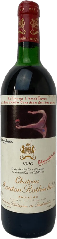 photo du vin Château Mouton Rothschild 1990