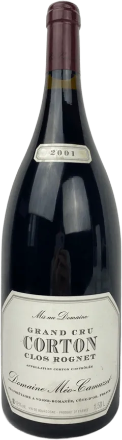 vue du vin Meo-Camuzet Corton Grand Cru Clos Rognet 2001