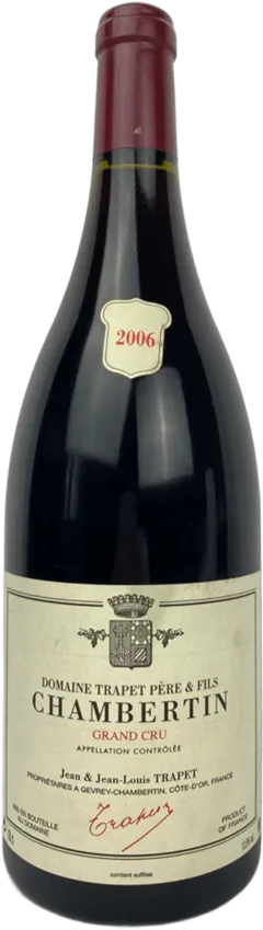 aperçu du vin Domaine Trapet Père et Fils Chambertin Grand Cru 2006