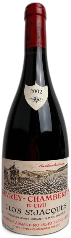 image du vin Clos Saint-Jacques Gevrey-Chambertin Premier Cru 2002