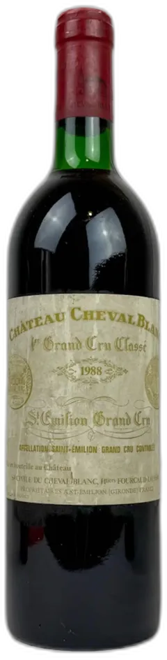 vue du vin Chateau Cheval Blanc 1988