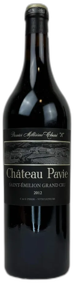 aperçu du vin Château Pavie Saint-Émilion Grand Cru 2012