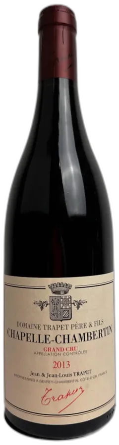 photo du vin Domaine Trapet Pere et Fils Chapelle-Chambertin Grand Cru 2013