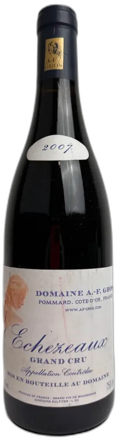photo du vin Domaine a F. Gros Echezeaux Grand Cru 2007