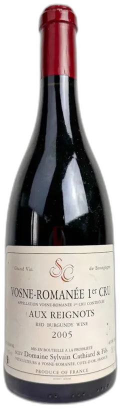 photos du vin Sylvain Cathiard Aux Reignots Vosne-Romanée Premier Cru 2005