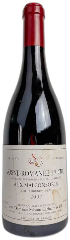 image du vin Sylvain Cathiard Aux Malconsorts Vosne-Romanée Premier Cru 2007