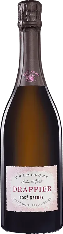 photo du vin Rosé Brut Nature Champagne Drappier