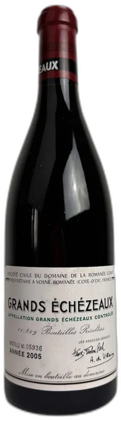 photo du vin Domaine de la Romanée-Conti Grands-Échezeaux Grand Cru 2005