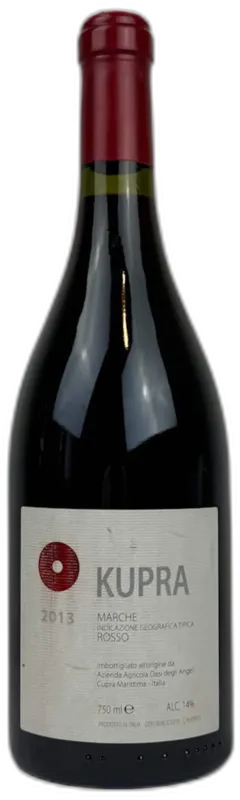 capture du vin Oasi Degli Angeli Kupra Rosso Marche 2013