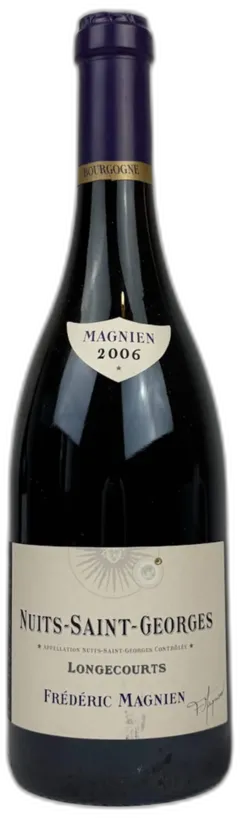 image du vin Frédéric Magnien Nuits-Saint-Georges les Longecourts 2006