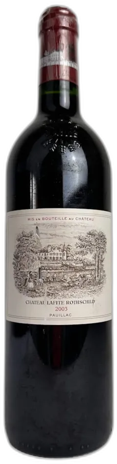 photo du vin Chateau Lafite Rothschild 2003