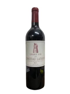 capture du vin Château Latour 2013