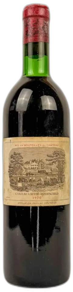 image du vin Château Lafite Rothschild 1970