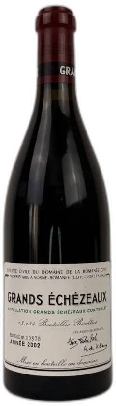 photo du vin Domaine de la Romanée-Conti Échezeaux Grand Cru 2002