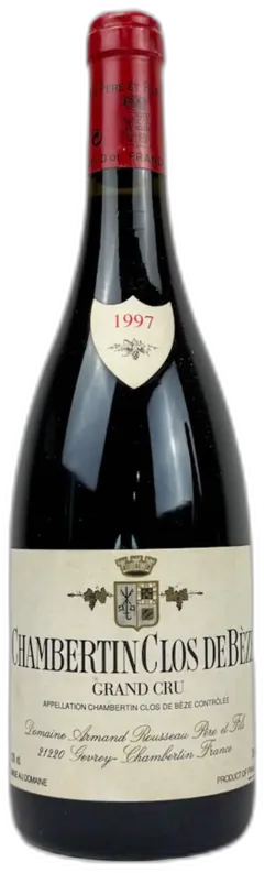aperçu du vin Domaine Armand Rousseau Chambertin Clos-de-Bèze Grand Cru 1997