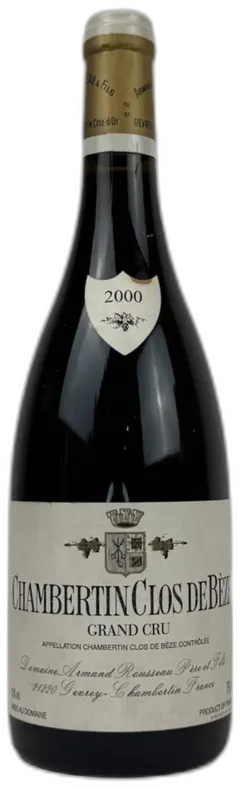 image du vin Domaine Armand Rousseau Chambertin Clos-de-Bèze Grand Cru 2000