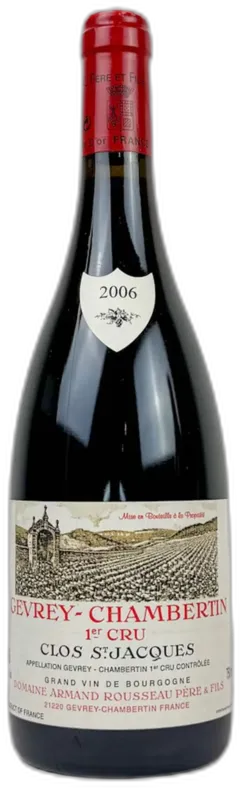 photos du vin Clos Saint-Jacques Gevrey-Chambertin Premier Cru 2006
