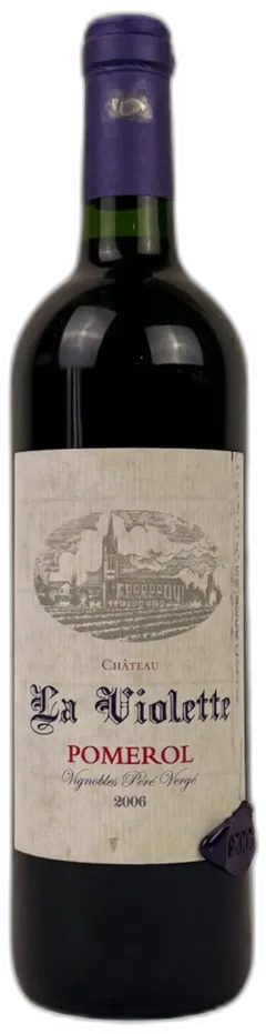photo du vin Chateau la Violette Pomerol 2006