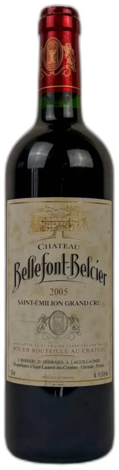 photo du vin Château Bellefont-Belcier 2005