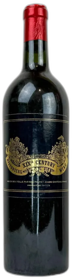 photo du vin Chateau Palmer Historique Vin du Xixe Siècle 2007