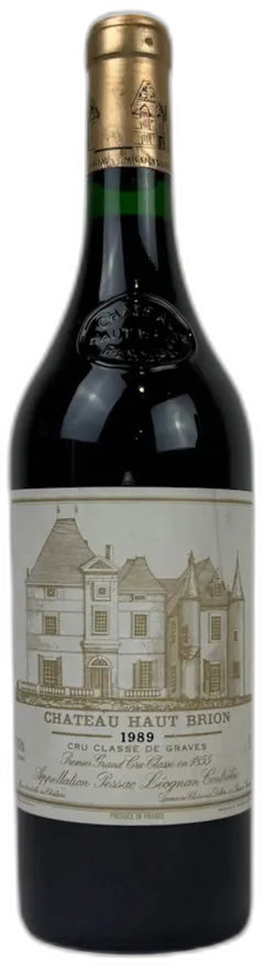 capture du vin Chateau Haut-Brion 1989
