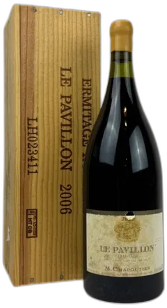 vue du vin Ermitage le Pavillon m Chapoutier 2006