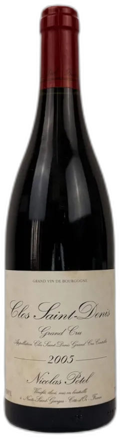 image du vin Nicolas Potel Maison Roche de Bellene Clos Saint-Denis Grand Cru 2005