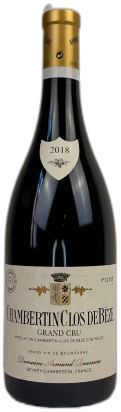 image du vin Domaine Armand Rousseau Père et Fils Chambertin Clos-de-Bèze Grand Cru 2018