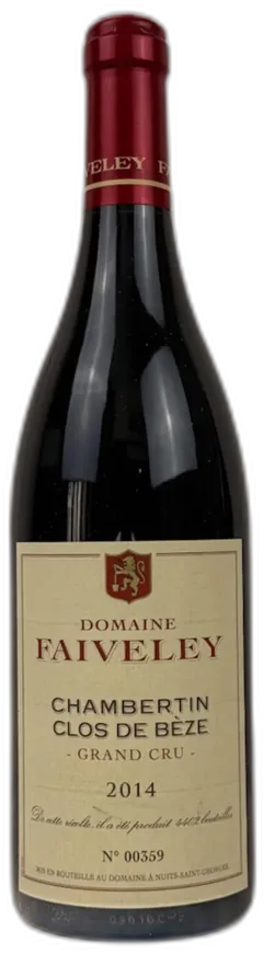 photo du vin Domaine Faiveley Chambertin Clos de Bèze Grand Cru 2014