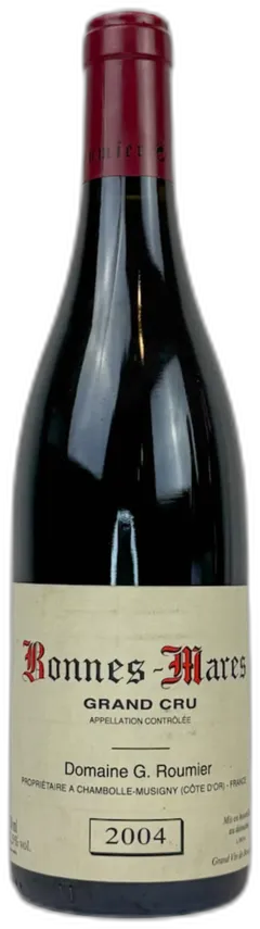 vue du vin Domaine G. Roumier Bonnes Mares Grand Cru 2004
