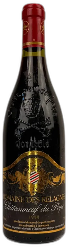 photo du vin Domaine des Relagnes Chateauneuf-du-Pape 1998