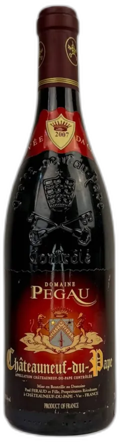 image du vin Domaine du Pegau Chateauneuf-du-Pape Cuvee da Capo 2007
