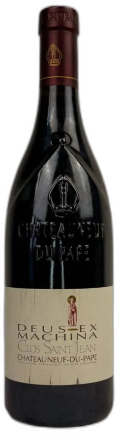 photos du vin Clos Saint Jean Châteauneuf du Pape Deus ex Machina 2006