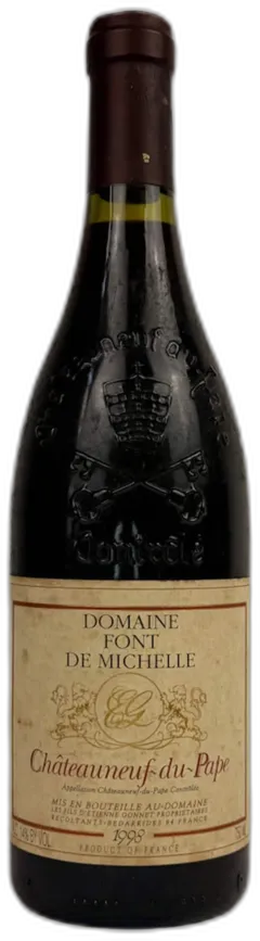 illustration du vin Domaine Font de Michelle Chateauneuf-du-Pape 1998