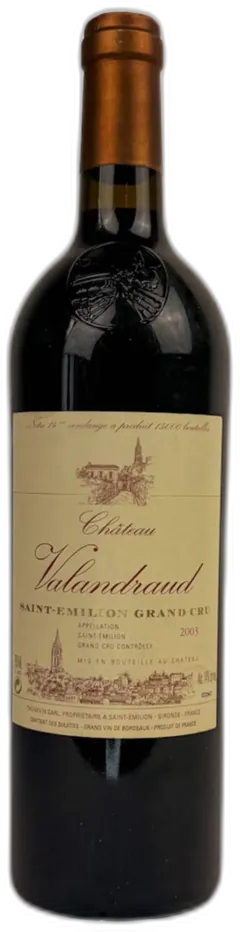 photo du vin Château Valandraud 2003