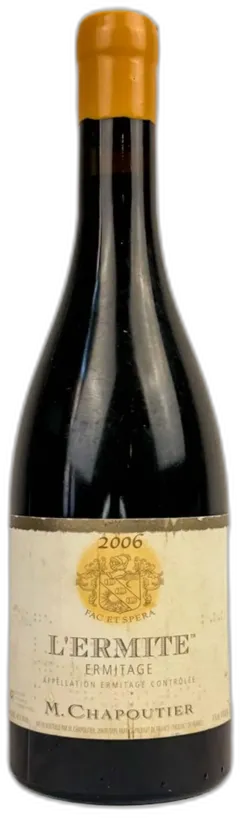 illustration du vin Ermitage ‘l’Ermite Blanc’ m Chapoutier 2006