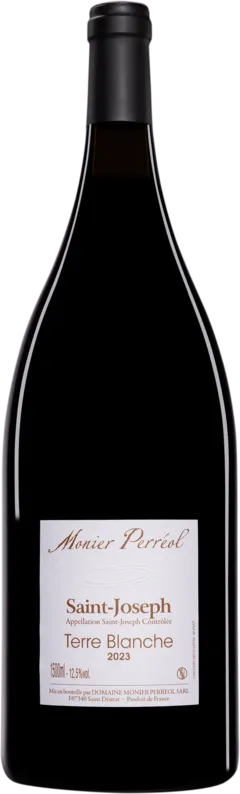 photo du vin Domaine Monier Perréol Saint-Joseph "Terre Blanche" Rouge 2023